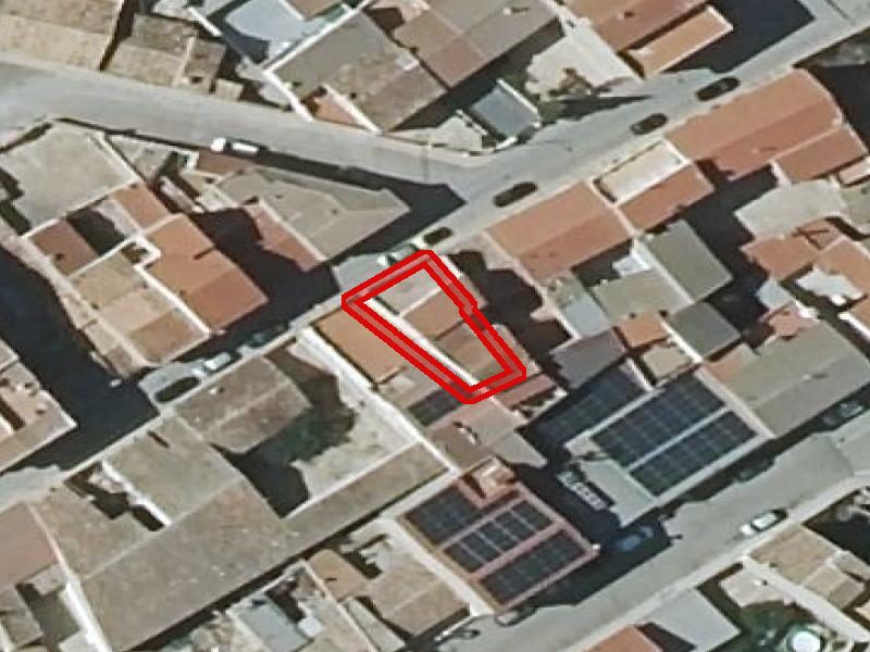 Cartografía aérea de un entorno urbano